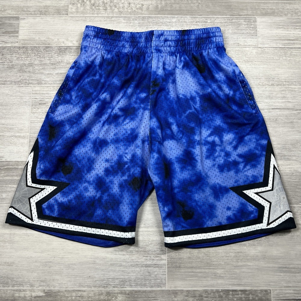 Mitchell & Ness Orlando Magic NBA Swingman Collection Blue Shorts Men's Small
